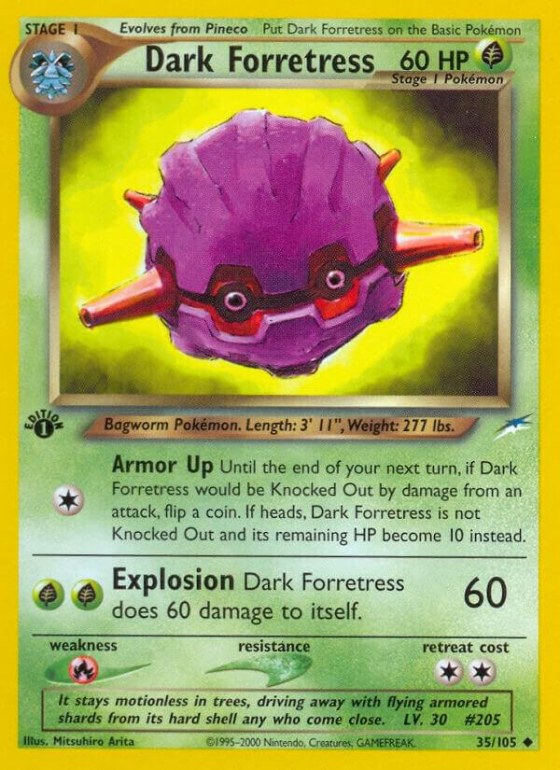 Dark Forretress - 1st Edition