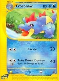 Croconaw - Reverse Holo