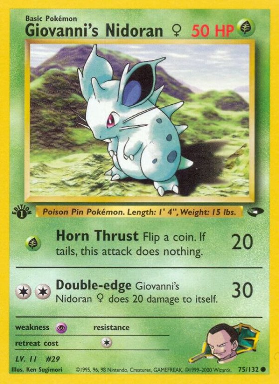 Giovanni's Nidoran F - Unlimited