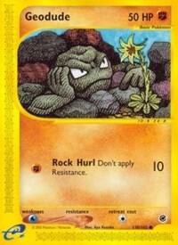 Geodude - Reverse Holo