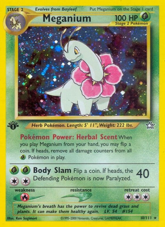 Meganium (10) - Unlimited Holo