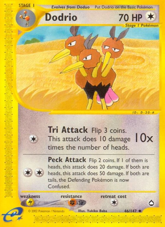 Dodrio - Reverse Holo