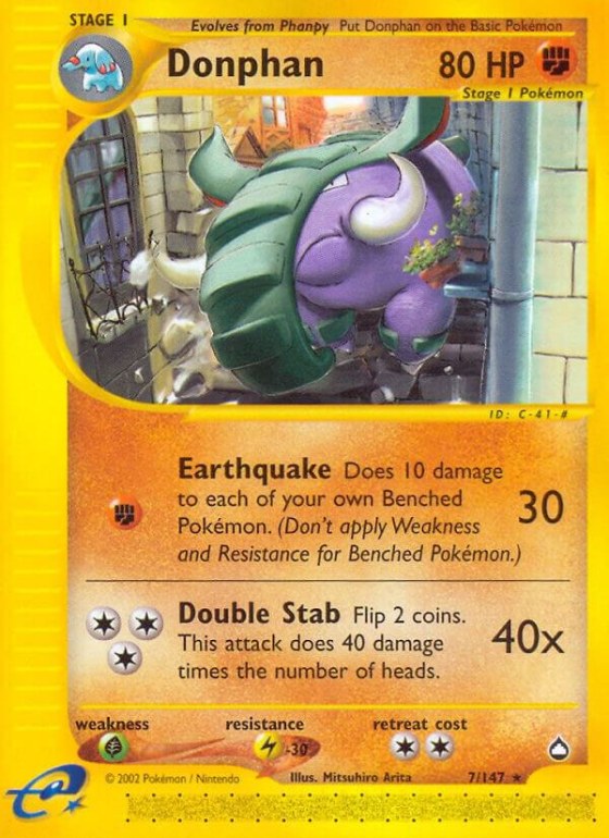 Donphan - Reverse Holo