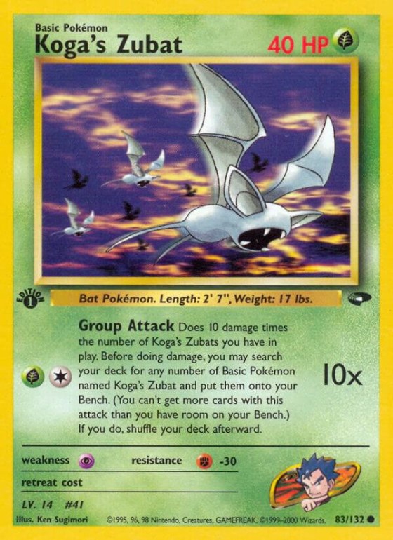 Koga's Zubat - Unlimited