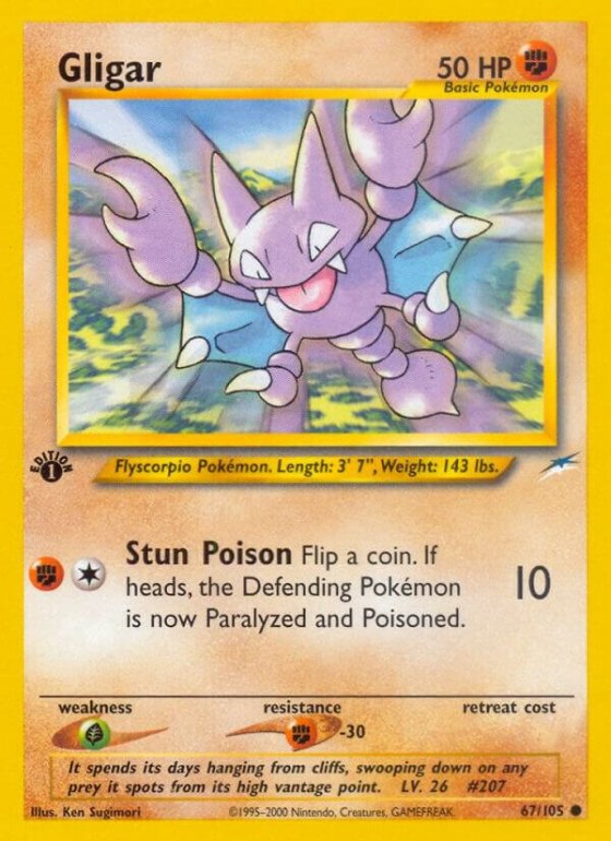 Gligar - 1st Edition