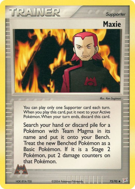 Maxie - Reverse Holo
