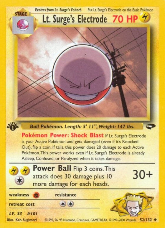 Lt. Surge's Electrode - 1st Edition