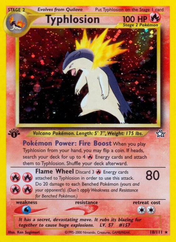 Typhlosion (18) - Unlimited Holo