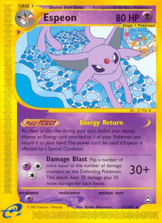 Espeon - Reverse Holo