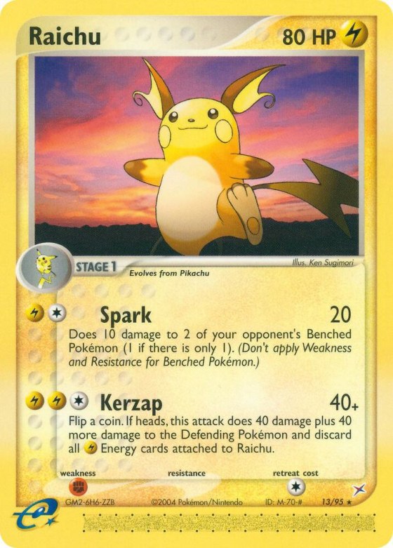 Raichu - Reverse Holo