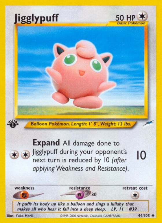Jigglypuff - 1st Edition