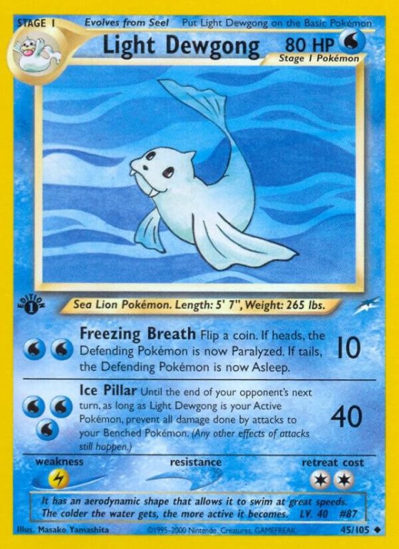 Light Dewgong - Unlimited