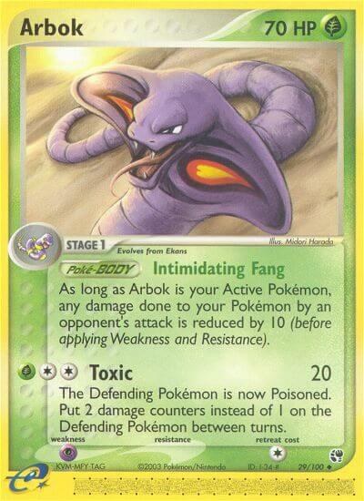 Arbok - Reverse Holo