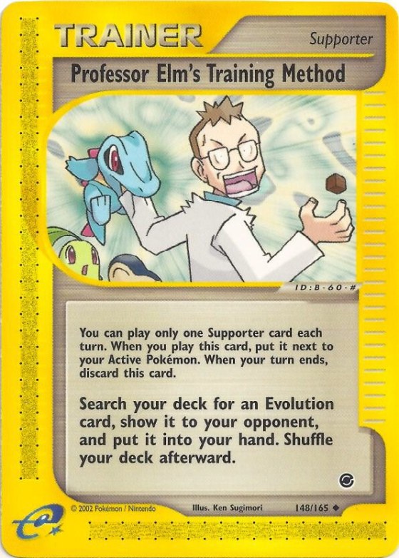 Professor Elm's Training Method - Reverse Holo