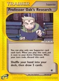 Professor Oak's Research - Reverse Holo