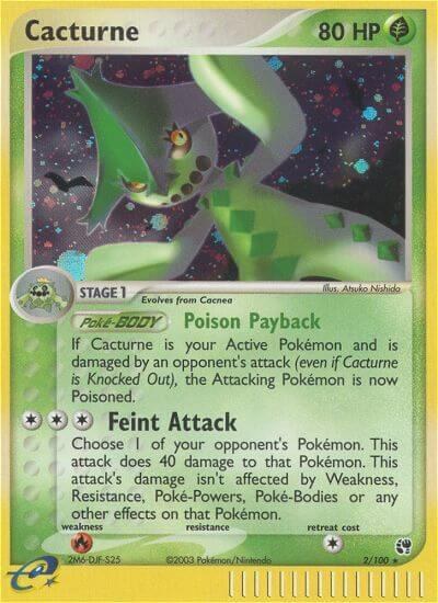 Cacturne - Reverse Holo