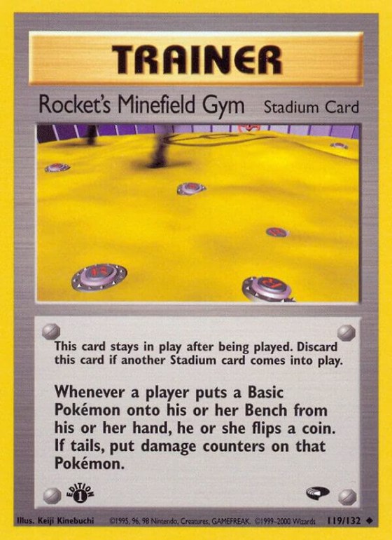 Rocket's Minefield Gym - 1st Edition