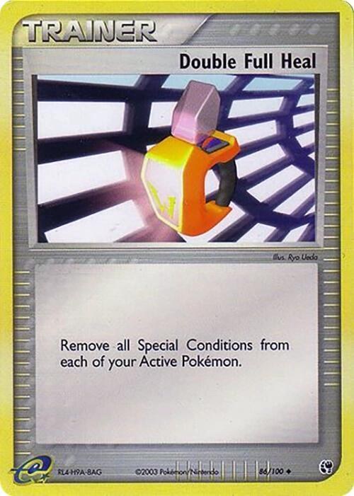 Double Full Heal - Reverse Holo