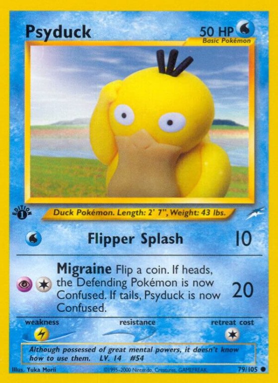 Psyduck - 1st Edition