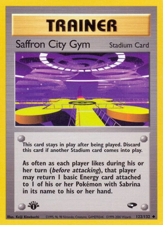 Saffron City Gym - 1st Edition