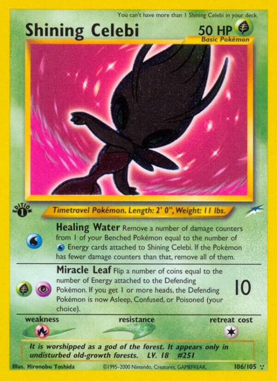 Shining Celebi - Unlimited Holo