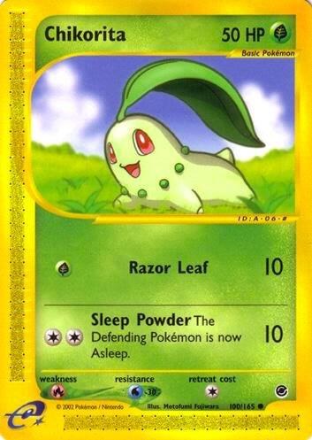 Chikorita (100) - Reverse Holo