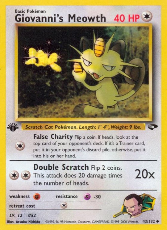 Giovanni's Meowth (43) - Unlimited