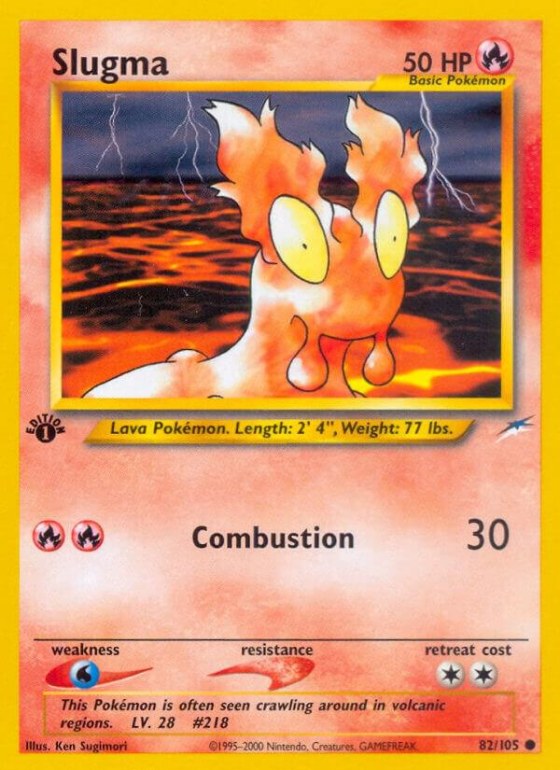 Slugma - 1st Edition