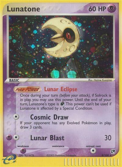 Lunatone - Reverse Holo