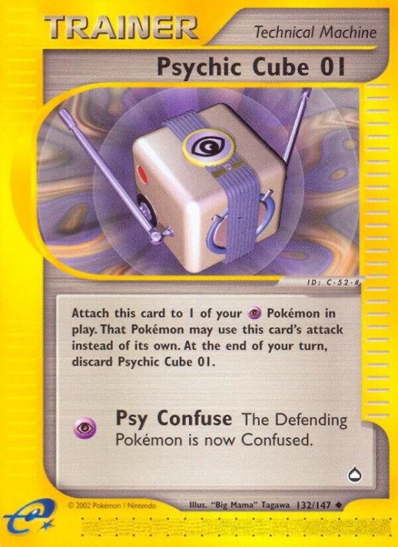 Psychic Cube 01 - Reverse Holo