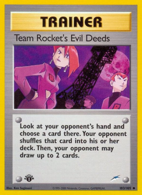 Team Rocket's Evil Deeds - Unlimited
