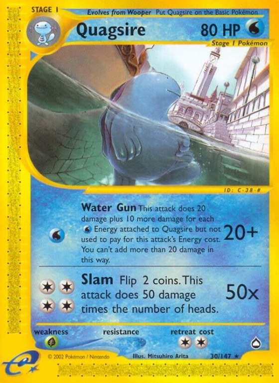 Quagsire - Reverse Holo