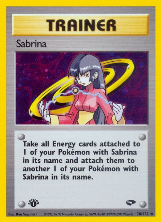 Sabrina (20) - 1st Edition Holo