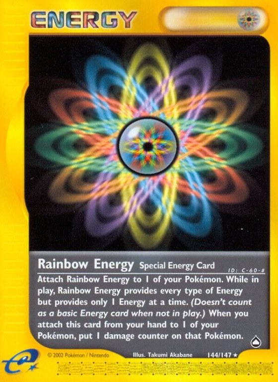 Rainbow Energy - Reverse Holo