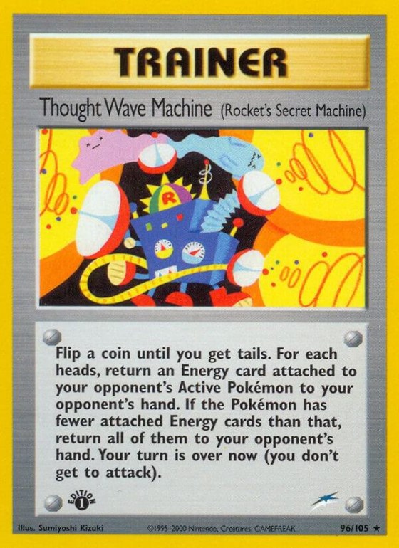 Thought Wave Machine (Rocket's Secret Machine) - 1st Edition