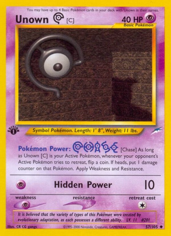 Unown [C] - 1st Edition