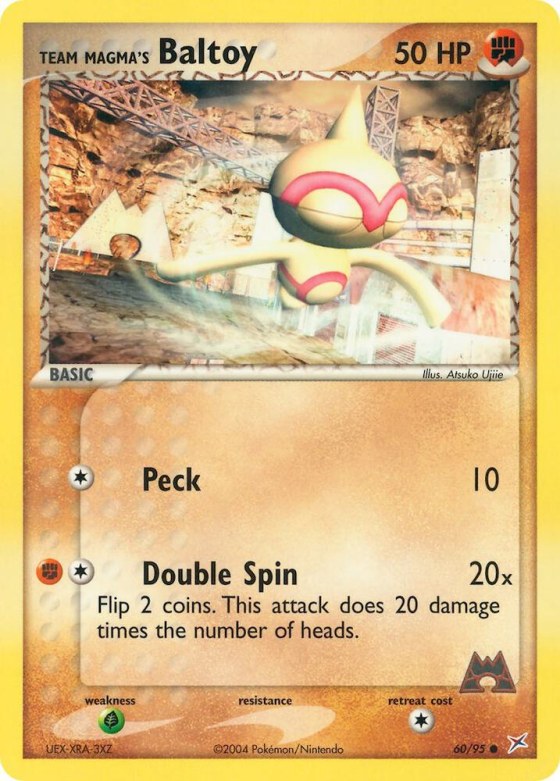 Team Magma's Baltoy - Reverse Holo