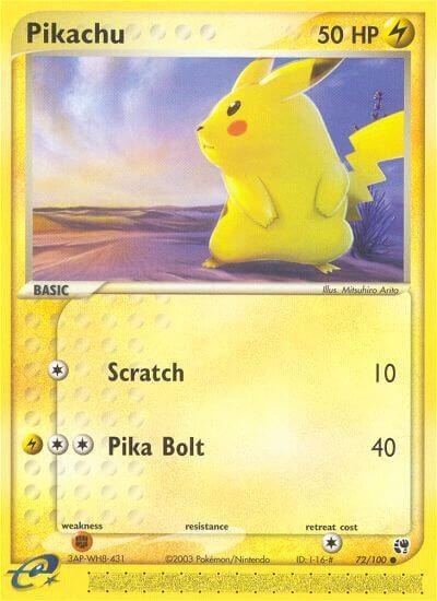 Pikachu - Reverse Holo