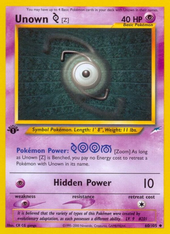 Unown [Z] - Unlimited