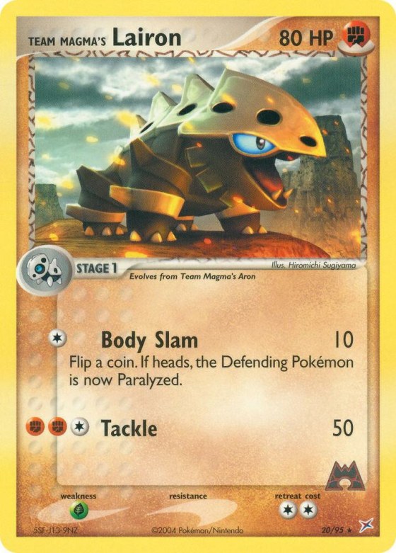 Team Magma's Lairon - Reverse Holo