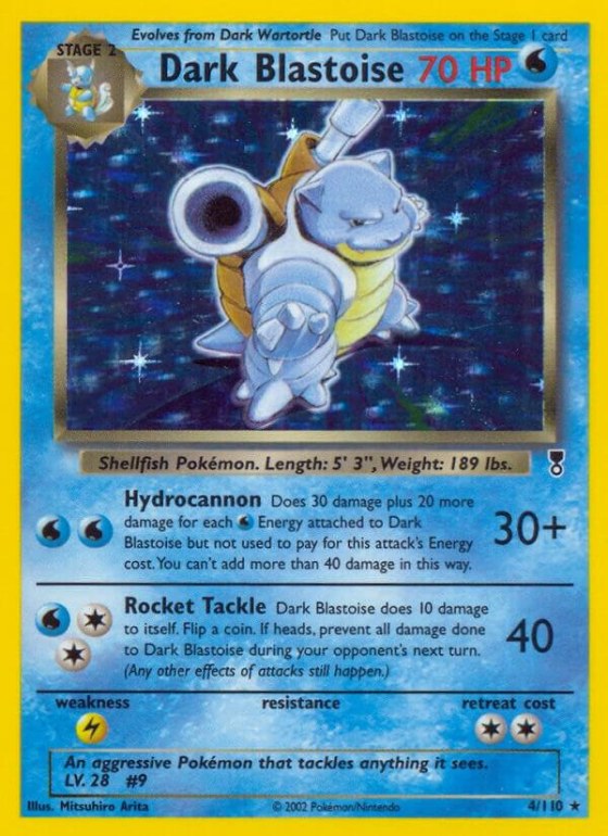 Dark Blastoise - Reverse Holo