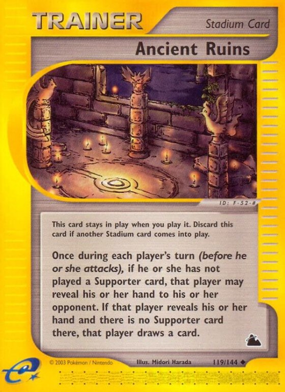 Ancient Ruins - Reverse Holo
