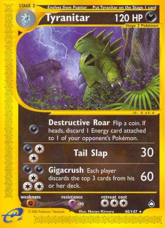 Tyranitar - Reverse Holo