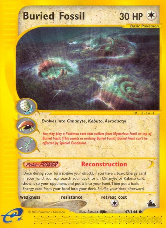 Buried Fossil - Reverse Holo