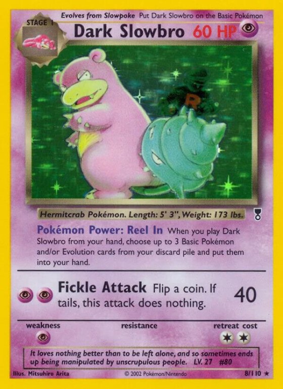 Dark Slowbro - Reverse Holo