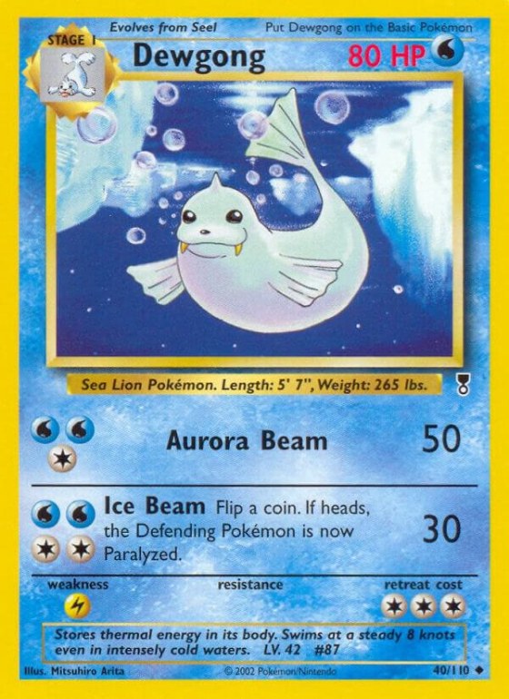 Dewgong - Reverse Holo