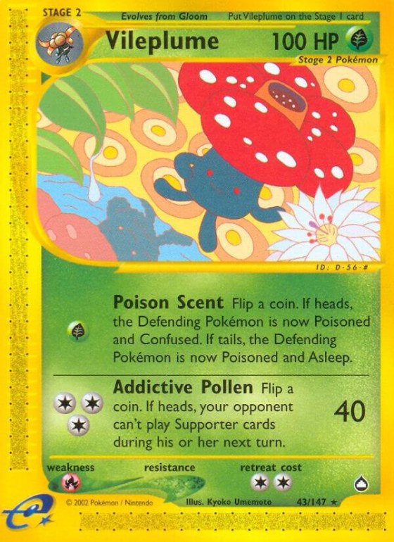 Vileplume - Reverse Holo