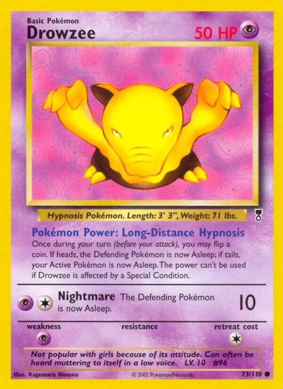 Drowzee - Reverse Holo