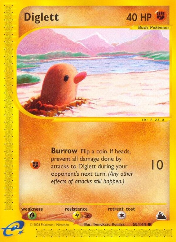 Diglett - Reverse Holo