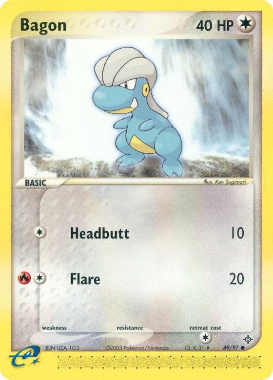 Bagon - Reverse Holo
